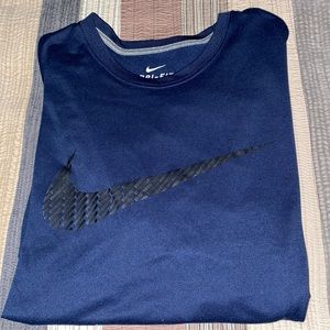 Navy Blue Dri-Fit T-shirt by Nike